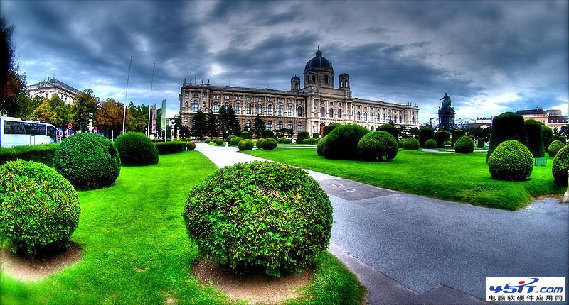 Maria Theresien Platz, Vienna HDR