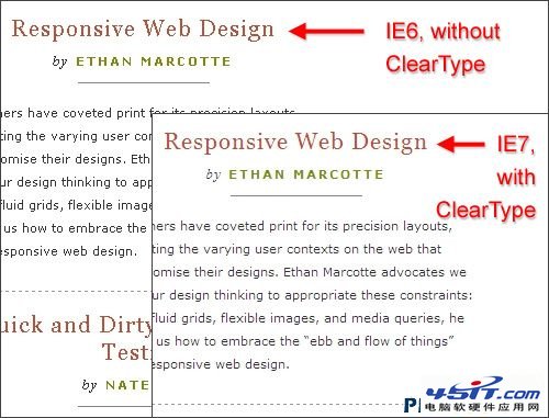 Cleartype-ie in The Principles Of Cross-Browser CSS Coding